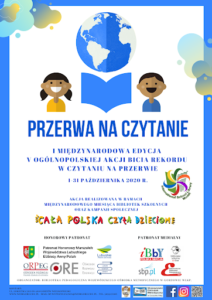 Przerwa na czytanie- bicie rekordu w czytaniu na przerwie.