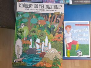 Nowości w bibliotece szkolnej.